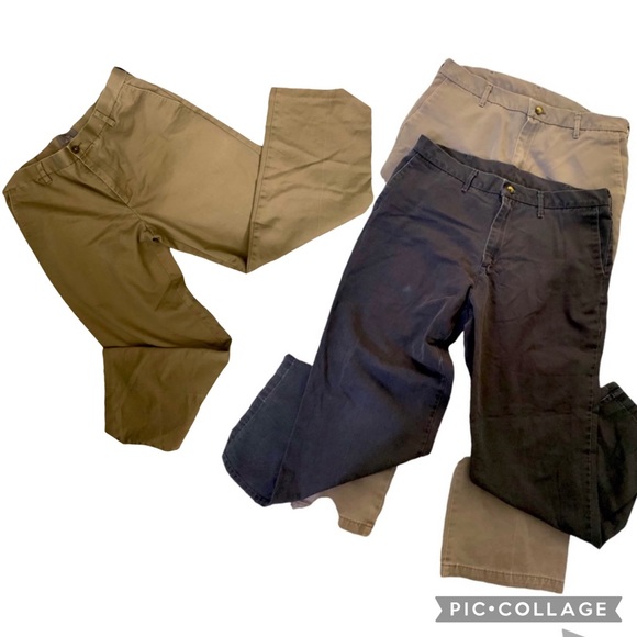 Bundle of 3 Chino Pants 1 for 15 - Picture 1 of 5